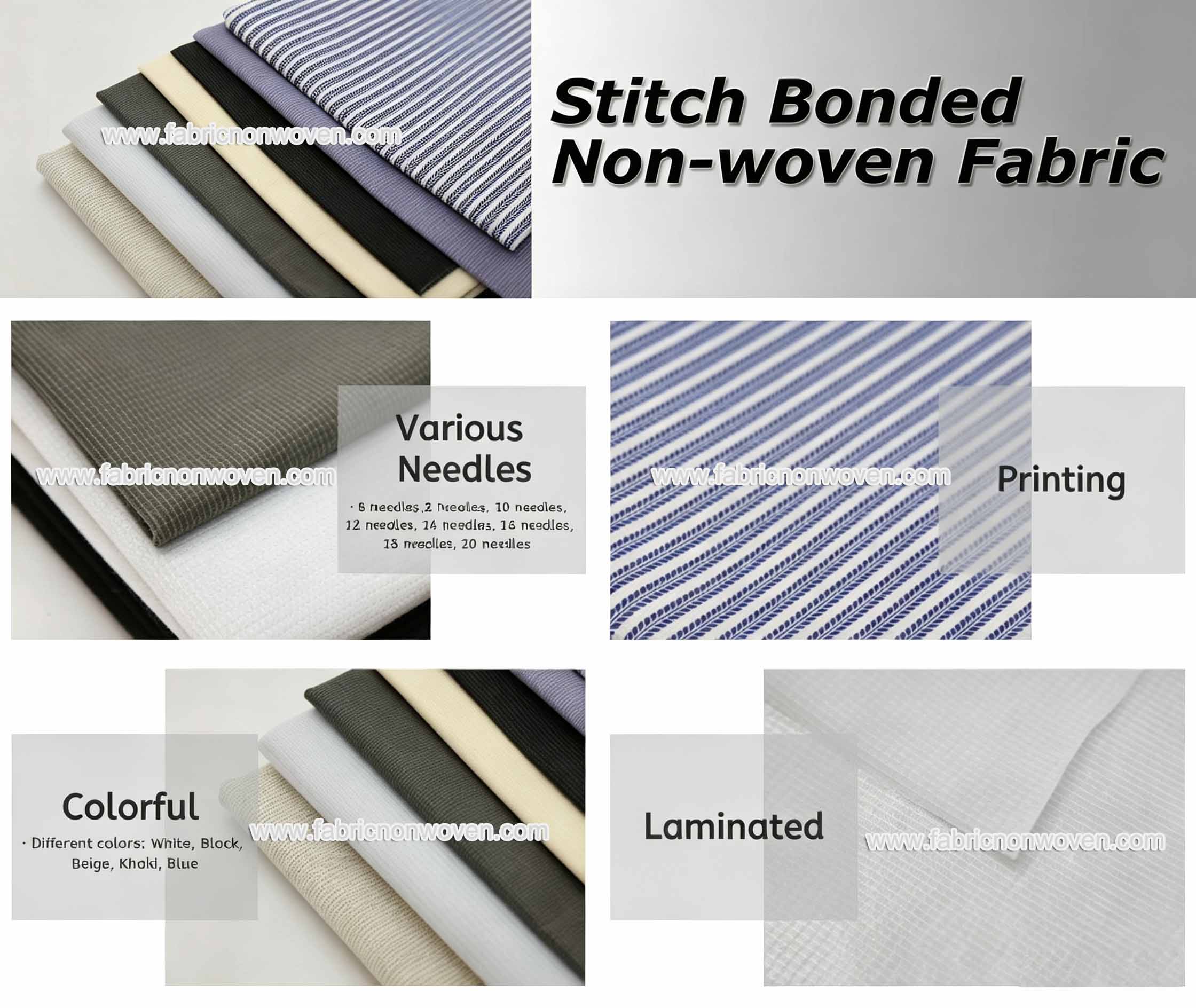 stitch bonded non-woven fabric